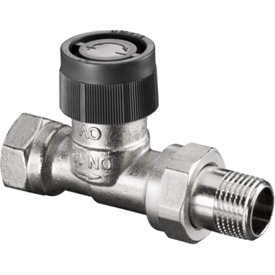 Oventrop - Modelo 1181108 - Válvula termostática niquelada - DN 25 Oventrop - Modelo 1181108 - Válvula termostática niquelada - DN 25
