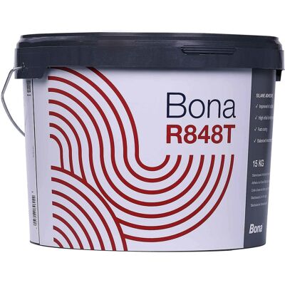 BONA Adhesivo Parquet, Cola Para Parquet, Adhesivo Silano, 15 Kg, Sin Disolventes BONA Adhesivo Parquet, Cola Para Parquet, Adhesivo Silano, 15 Kg, Sin Disolventes