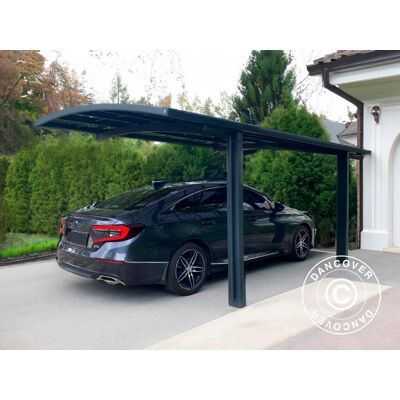 Marquesina Para Coches Boston, 3x5x2,4m, Gris - Dancover Marquesina Para Coches Boston, 3x5x2,4m, Gris - Dancover