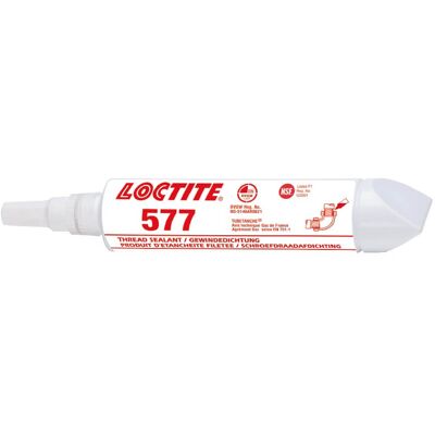 Sellador Anaeróbico Loctite 577 De 250 Ml, Color Amarillo, Para Juntas De Tuberías Roscadas Metálicas, Resistencia Media, Alta Viscosidad, Resistente A Productos Químicos, Universal, P1. Aprobado Por Sellador Anaeróbico Loctite 577 De 250 Ml, Color Amarillo, Para Juntas De Tuberías Roscadas Metálicas, Resistencia Media, Alta Viscosidad, Resistente A Productos Químicos, Universal, P1. Aprobado Por