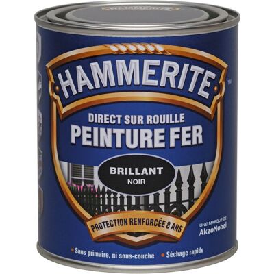 Pintura Esmaltada Plateada 0,75 L - Hammerite Pintura Esmaltada Plateada 0,75 L - Hammerite