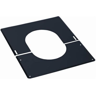 TEN - 482418 - Negro - 180mm - Placa de recubrimiento de acero inoxidable TEN - 482418 - Negro - 180mm - Placa de recubrimiento de acero inoxidable