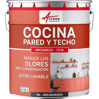 ARCANE INDUSTRIES Pintura Lavable Para Cocina: Para Paredes Y Techos De Cocina - Arcadeco - 1216 ARCANE INDUSTRIES Pintura Lavable Para Cocina: Para Paredes Y Techos De Cocina - Arcadeco - 1216