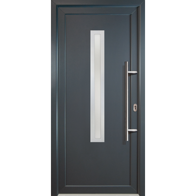 MEETH Puertas De Casa Exclusivo Modelo 70, Dentro: Titan, Fuera: Titan Ancho: 88cm, Altura: 208cm Chapa Derecha MEETH Puertas De Casa Exclusivo Modelo 70, Dentro: Titan, Fuera: Titan Ancho: 88cm, Altura: 208cm Chapa Derecha