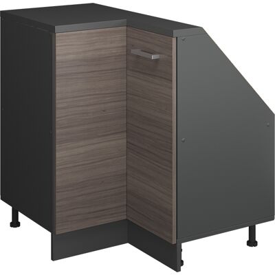 Armario Para Techo Inclinado Armario De Esquina Rion, Gris Noble/antracita, 75.6 X 81.6 Cm Con 1 Puerta, Vicco Armario Para Techo Inclinado Armario De Esquina Rion, Gris Noble/antracita, 75.6 X 81.6 Cm Con 1 Puerta, Vicco