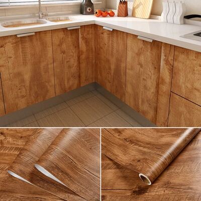 OEM Cinta Papel Autoadhesiva Aspecto Madera Muebles, Rollo Pvc, Adhesivo Decorativo Cocina, Adhesivos Decorativos Revestimiento Pintado, 40 Cm X 2 M OEM Cinta Papel Autoadhesiva Aspecto Madera Muebles, Rollo Pvc, Adhesivo Decorativo Cocina, Adhesivos Decorativos Revestimiento Pintado, 40 Cm X 2 M