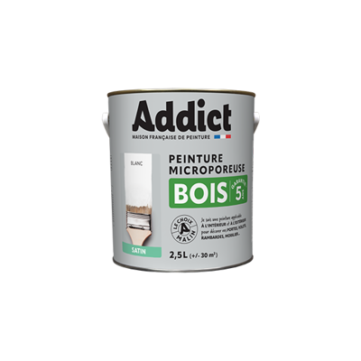 Pintura Para Madera 2.5 Litros Blanco - Addict Pintura Para Madera 2.5 Litros Blanco - Addict