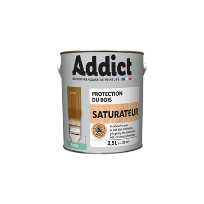 Saturador De Madera 2.5l Roble - Addict Saturador De Madera 2.5l Roble - Addict