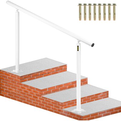 Vevor Barandilla De Escaleras Aluminio Pasamanos De Escalón Ajuste Para 0 - 5 Pasos Blanco Baranda Para Escaleras 152,8 X 91 Cm Ángulo Ajustable 0°-60° Para Porches Balcones Jardines Hoteles Garajes Vevor Barandilla De Escaleras Aluminio Pasamanos De Escalón Ajuste Para 0 - 5 Pasos Blanco Baranda Para Escaleras 152,8 X 91 Cm Ángulo Ajustable 0°-60° Para Porches Balcones Jardines Hoteles Garajes