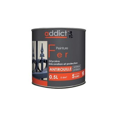 Pintura Addict Fer 2.5 Litros Rojo Vivo - Addict Pintura Addict Fer 2.5 Litros Rojo Vivo - Addict