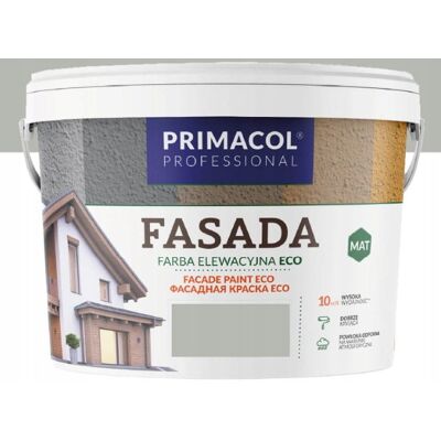 SHUMEE Primacol Pintura Profesional Ecológica Para Fachadas, Gris Mate, 2,7 L, 1 Unidad. SHUMEE Primacol Pintura Profesional Ecológica Para Fachadas, Gris Mate, 2,7 L, 1 Unidad.
