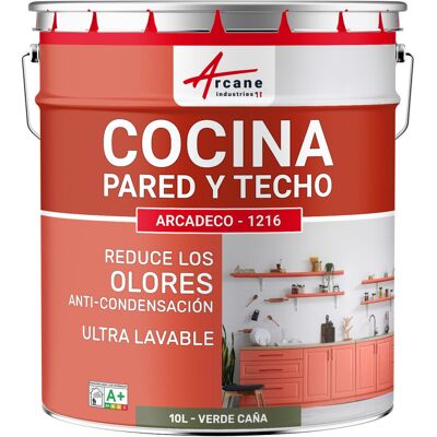 ARCANE INDUSTRIES Pintura Lavable Para Cocina: Para Paredes Y Techos De Cocina - Arcadeco - 1216 ARCANE INDUSTRIES Pintura Lavable Para Cocina: Para Paredes Y Techos De Cocina - Arcadeco - 1216