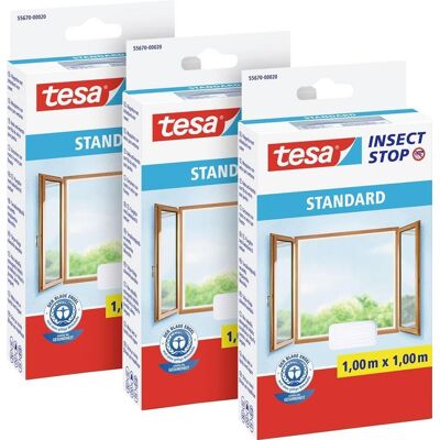 Tesa Insect Stop Standard Mosquitera Antracita 100x100 Cm Tesa Insect Stop Standard Mosquitera Antracita 100x100 Cm