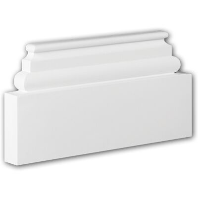 Base de pilastra blanca Profhome 123500 - Interior/Exterior Base de pilastra blanca Profhome 123500 - Interior/Exterior
