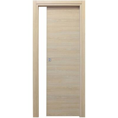 Capaldo - Puerta Corredera Microtec Roble Blanco Cm 210 X 70 Capaldo - Puerta Corredera Microtec Roble Blanco Cm 210 X 70