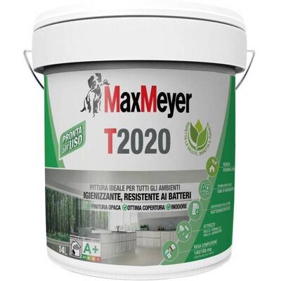 MAX MEYER Max Idropittura T2020 Traspirante 14 L Bianco MAX MEYER Max Idropittura T2020 Traspirante 14 L Bianco
