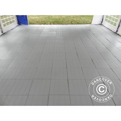 Losetas De Plástico, Basic, Piastrella, Gris, 1,44 M² (9 Pz.) - Dancover Losetas De Plástico, Basic, Piastrella, Gris, 1,44 M² (9 Pz.) - Dancover