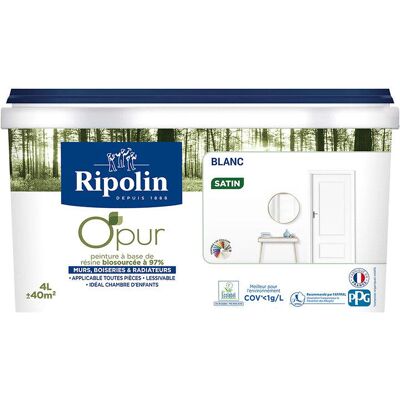 Pintura O 'pur Ripolin Blanco Satinado Pintura O 'pur Ripolin Blanco Satinado