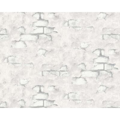 EDEM Piedra Azulejo Papel de Pared No Tejido - Blanco, Gris Claro, Gris Platino - Decoración de Pared EDEM Piedra Azulejo Papel de Pared No Tejido - Blanco, Gris Claro, Gris Platino - Decoración de Pared