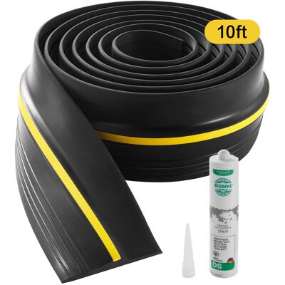 Mophorn Tira De Sellado De Umbral De Puerta De Garaje De 10', Tira Universal Negra Para Sellado De Piso De Puerta De Garaje, Tira Inferior De Puerta De Garaje Resistente A La Intemperie Con Adhesivo Mophorn Tira De Sellado De Umbral De Puerta De Garaje De 10', Tira Universal Negra Para Sellado De Piso De Puerta De Garaje, Tira Inferior De Puerta De Garaje Resistente A La Intemperie Con Adhesivo