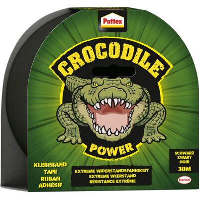 Cinta Adhesiva Pattex Cocodrilo Negra 30m (pack De 8) Cinta Adhesiva Pattex Cocodrilo Negra 30m (pack De 8)