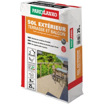 Adhesivo Para Baldosas De Exterior Parexlanko Para Terrazas Y Balcones - 25 Kg - 03328 Adhesivo Para Baldosas De Exterior Parexlanko Para Terrazas Y Balcones - 25 Kg - 03328