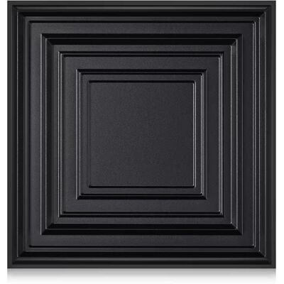 FULEADTURE Juego De 33 Piezas De Papel Pintado Para Techo, Paneles De Techo De Pvc De 30x30 Cm, Paneles De Pared 3d, Para Paredes De Fondo De Tv (negro) FULEADTURE Juego De 33 Piezas De Papel Pintado Para Techo, Paneles De Techo De Pvc De 30x30 Cm, Paneles De Pared 3d, Para Paredes De Fondo De Tv (negro)