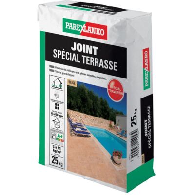 Sellador Especial Para Terrazas Parexlanko - Beige - 25 Kg - 03290 Sellador Especial Para Terrazas Parexlanko - Beige - 25 Kg - 03290