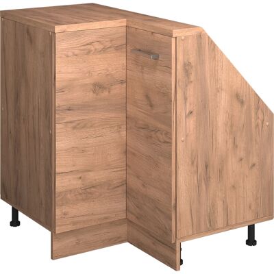 Armario Para Techo Inclinado Armario De Esquina Rion, Roble Dorado, 75.6 X 81.6 Cm Con 1 Puerta, Vicco Armario Para Techo Inclinado Armario De Esquina Rion, Roble Dorado, 75.6 X 81.6 Cm Con 1 Puerta, Vicco
