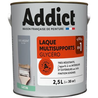 Glycero Paint Deco All Surfaces Mineral Gray Satin - Pintura Glycero Paint Deco All Surfaces Mineral Gray Satin - Pintura