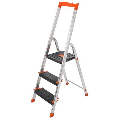 HELLOSHOP26 Escalera De 3 Peldaños Escalera De Tijera Plegable De Aluminio Peldaños De 12 Cm De Ancho Con Ranuras Pies Antideslizantes Pasamanos Portaherramientas Carga 150 Kg Plata 120001918 HELLOSHOP26 Escalera De 3 Peldaños Escalera De Tijera Plegable De Aluminio Peldaños De 12 Cm De Ancho Con Ranuras Pies Antideslizantes Pasamanos Portaherramientas Carga 150 Kg Plata 120001918