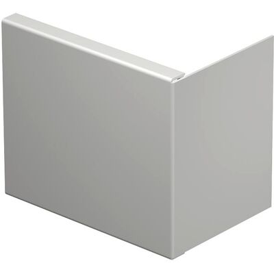 OBO Bettermann Pieza Final 130x100mm PVC Blanco - Pieza para Canal de Gestión de Cables OBO Bettermann Pieza Final 130x100mm PVC Blanco - Pieza para Canal de Gestión de Cables