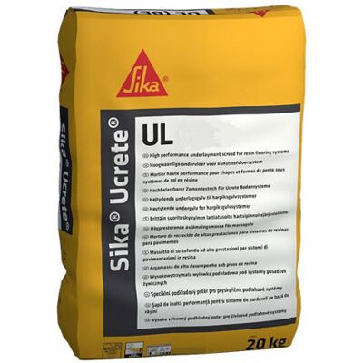 Sika® Ucrete® Ul - Mortero De Regularización Para Pavimentos Ucrete® - 20 Kg Saco Gris Hormigón Sika® Ucrete® Ul - Mortero De Regularización Para Pavimentos Ucrete® - 20 Kg Saco Gris Hormigón
