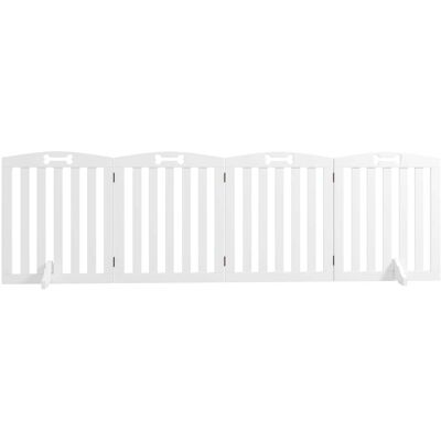 HELLOSHOP26 Barrera De Seguridad Plegable De 4 Paneles Para Perros Escaleras 207,5 X 30 X 61 Cm Antideslizante Moderna Y Elegante De Mdf Blanco 210007472 HELLOSHOP26 Barrera De Seguridad Plegable De 4 Paneles Para Perros Escaleras 207,5 X 30 X 61 Cm Antideslizante Moderna Y Elegante De Mdf Blanco 210007472