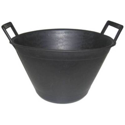 CAPALDO 10 X Secchio P/muratore Plast 2 Man Nero D 36cm 10 L CAPALDO 10 X Secchio P/muratore Plast 2 Man Nero D 36cm 10 L