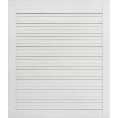 HELLOSHOP26 Puerta De Lamas De Madera Maciza De Pino 61,5x49,4 Cm Blanca 020003882 HELLOSHOP26 Puerta De Lamas De Madera Maciza De Pino 61,5x49,4 Cm Blanca 020003882