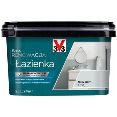 SHUMEE Pintura Acrílica Para Madera, Muebles Y Azulejos V33 2l Gris Claro Satinado 1 Unidad. SHUMEE Pintura Acrílica Para Madera, Muebles Y Azulejos V33 2l Gris Claro Satinado 1 Unidad.