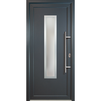 Meeth - Puertas De Casa Exclusivo Modelo 32, Dentro: Titan, Fuera: Titan Ancho: 108cm, Altura: 200cm Chapa Derecha Meeth - Puertas De Casa Exclusivo Modelo 32, Dentro: Titan, Fuera: Titan Ancho: 108cm, Altura: 200cm Chapa Derecha