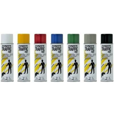12 Pinturas De Trazado Permanente Negra 650/500 Ml 7380252 - Outifrance 12 Pinturas De Trazado Permanente Negra 650/500 Ml 7380252 - Outifrance