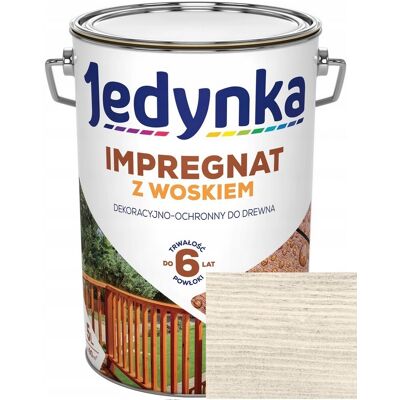 SHUMEE Jedynyka Impregnación Protectora Para Madera Con Cera Blanca 5l 1 Unidad. SHUMEE Jedynyka Impregnación Protectora Para Madera Con Cera Blanca 5l 1 Unidad.