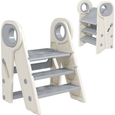 JHY DESIGN Escalera Ajustable Para Niños, Antideslizante, 多种场景适用 JHY DESIGN Escalera Ajustable Para Niños, Antideslizante, 多种场景适用