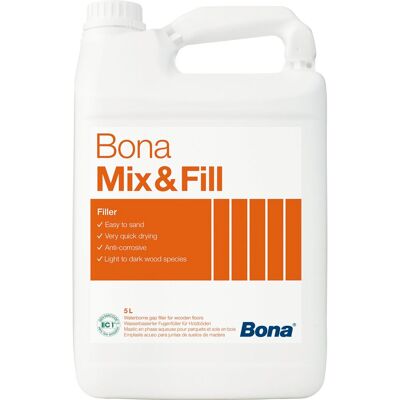 BONA Masilla Para Madera 5 Litros, Masilla Para Parquet, Sellador Para Madera BONA Masilla Para Madera 5 Litros, Masilla Para Parquet, Sellador Para Madera