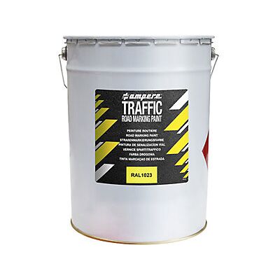 Ampere - Pintura Para Señalización Vial Bote De 25 Kg Amarillo Ampere - Pintura Para Señalización Vial Bote De 25 Kg Amarillo