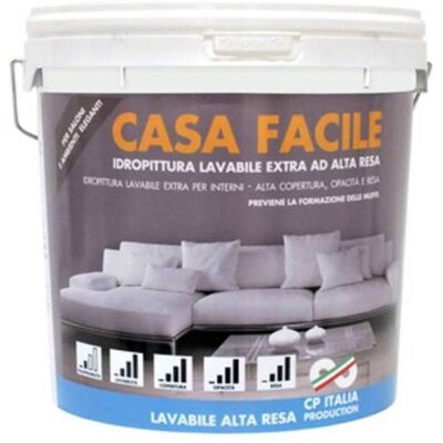 CP ITALIA PRODUCTION - Pintura superlavable - 5 litros - Interior Paint CP ITALIA PRODUCTION - Pintura superlavable - 5 litros - Interior Paint