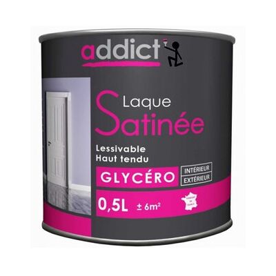 Addict Pintura Glicero Satinada Blanca - Acabado Decorativo 2.5L Addict Pintura Glicero Satinada Blanca - Acabado Decorativo 2.5L
