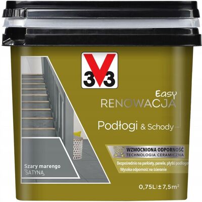 SHUMEE Pintura Acrílica V33 Gris Morengo Para Suelos, Azulejos, Madera 0,75 L Sa 1 Unidad. SHUMEE Pintura Acrílica V33 Gris Morengo Para Suelos, Azulejos, Madera 0,75 L Sa 1 Unidad.