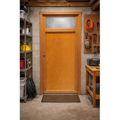 GDMENUISERIES Puerta De Servicio De Madera Pagada, H.200 X L.90 P, Derecha, Gd Menuiseries GDMENUISERIES Puerta De Servicio De Madera Pagada, H.200 X L.90 P, Derecha, Gd Menuiseries