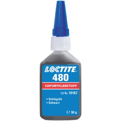 Loctite 480 50 G Adhesivo De Cianoacrilato Reforzado Con Caucho Negro Para Metales, Plásticos Y Elastómeros. Loctite 480 50 G Adhesivo De Cianoacrilato Reforzado Con Caucho Negro Para Metales, Plásticos Y Elastómeros.