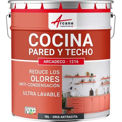 ARCANE INDUSTRIES Pintura Lavable Para Cocina: Para Paredes Y Techos De Cocina - Arcadeco - 1216 ARCANE INDUSTRIES Pintura Lavable Para Cocina: Para Paredes Y Techos De Cocina - Arcadeco - 1216