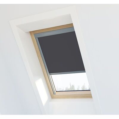 Avosdim - Estor Opaco Compatible Velux ® Sk08 - Gris Antracita Avosdim - Estor Opaco Compatible Velux ® Sk08 - Gris Antracita